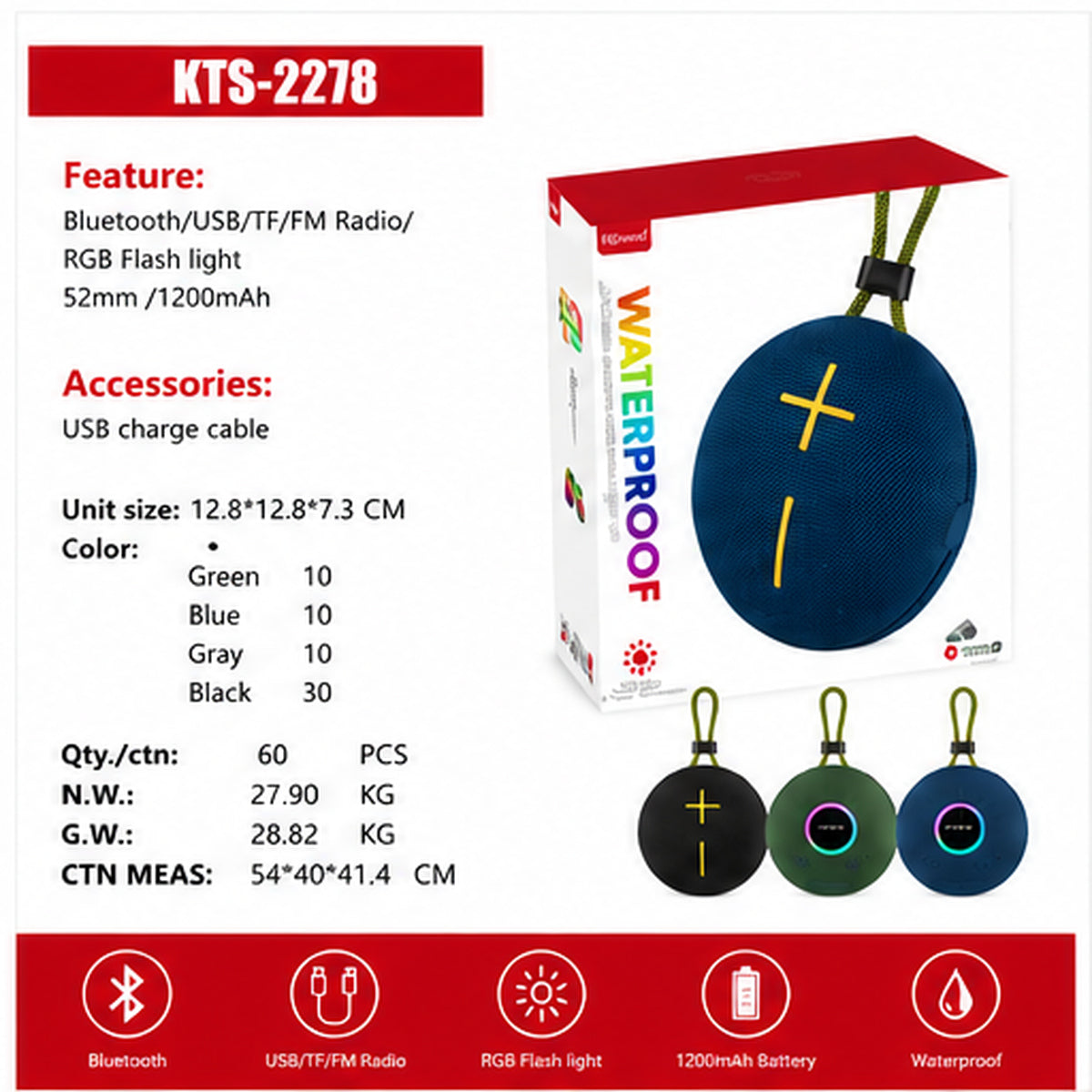 F-Parlante KTS / KTS-2278