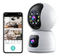 Cámara IP Doble Lente 360° WiFi | Interior | Visión Nocturna