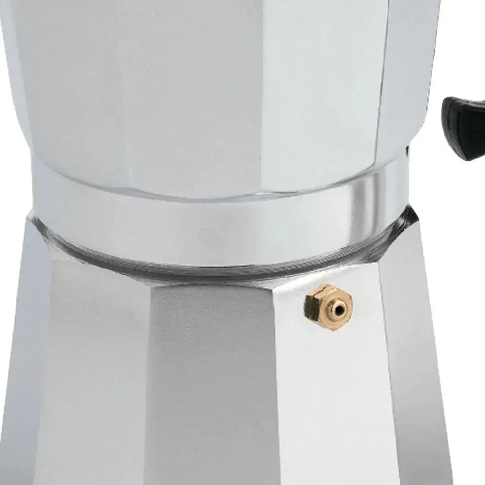 Cafetera Italiana de Aluminio 6 Tazas – Espresso Tradicional