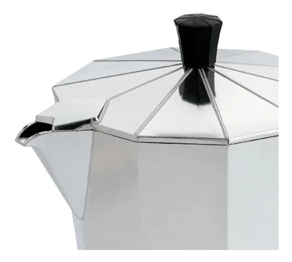 Cafetera Italiana de Aluminio 6 Tazas – Espresso Tradicional