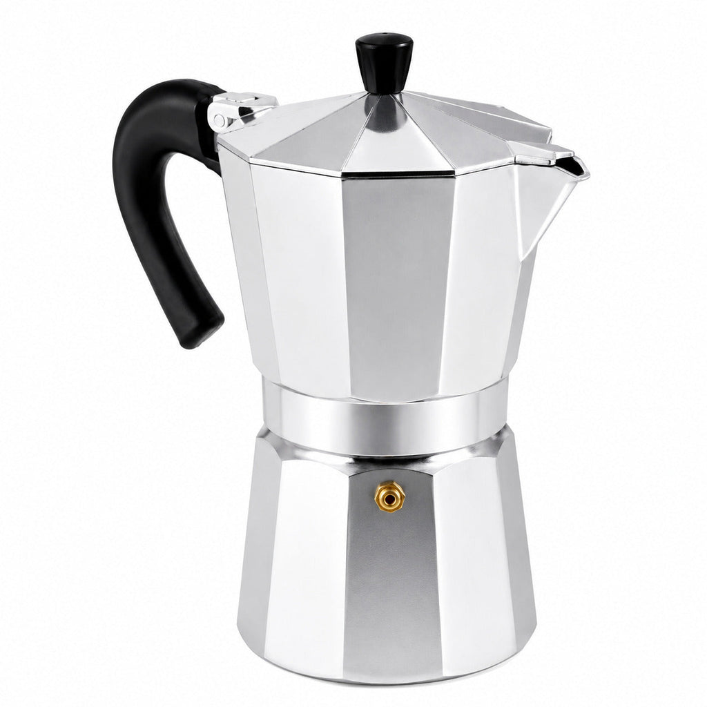 Cafetera Italiana de Aluminio 12 Tazas – Espresso Tradicional