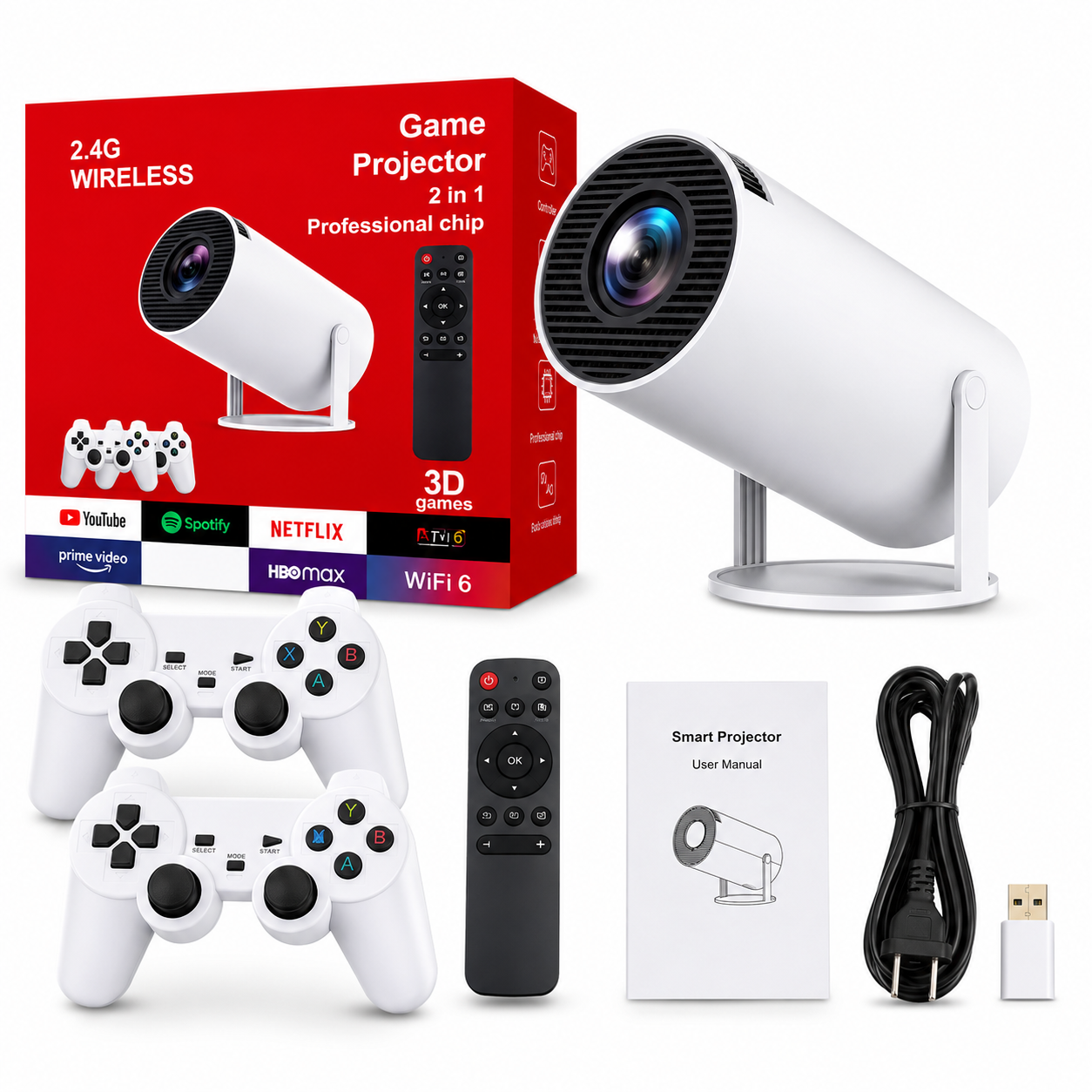 Consola Proyector X30 – Diversión en Grande