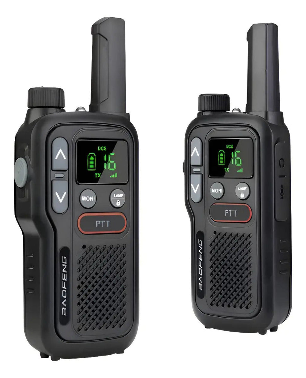Radios de Comunicación Baofeng Walkie Talkie X2 Pantalla T18