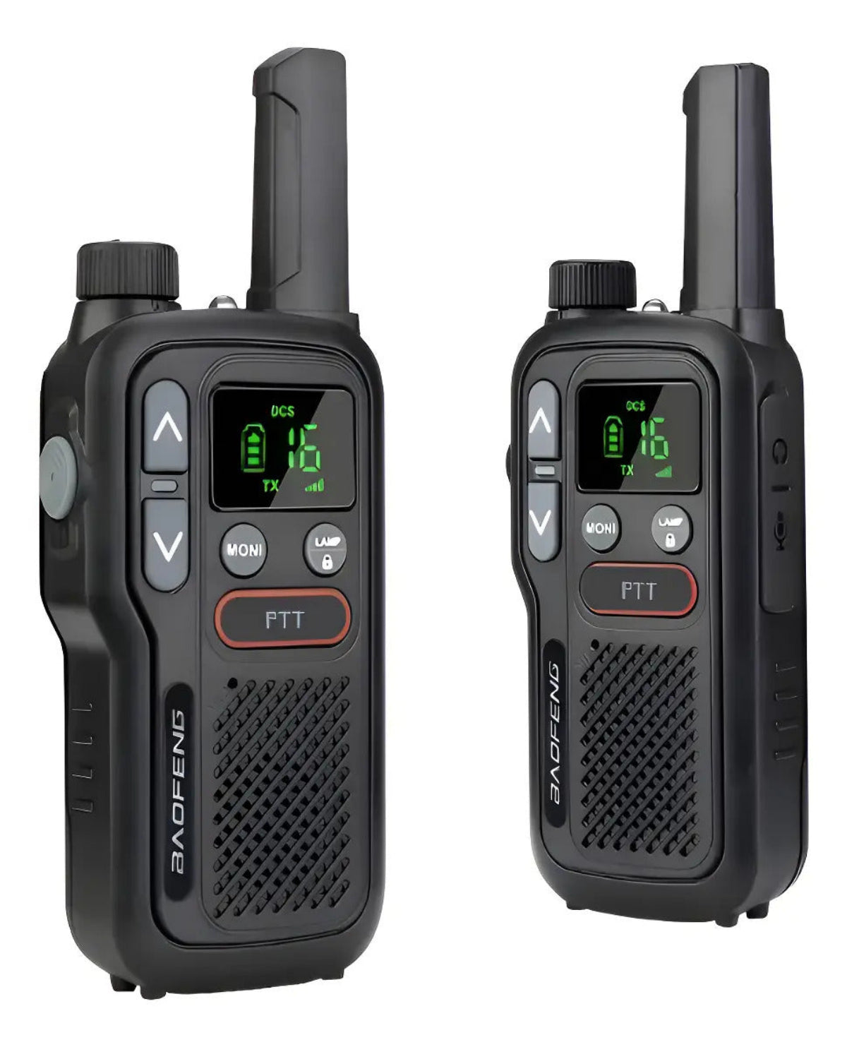 Radios de Comunicación Baofeng Walkie Talkie X2 Pantalla T18
