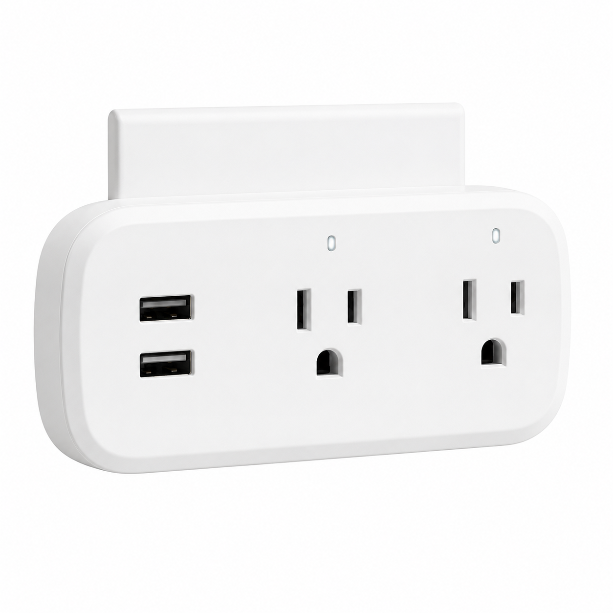 Enchufe Inteligente Doble WiFi | Control Remoto desde el Celular