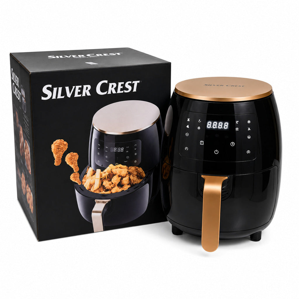Freidora de Aire Digital Silver Crest 6 Litros – 2400W