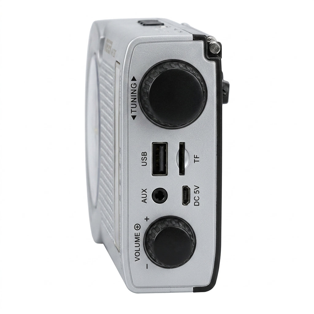 C-Radio Con Reloj Meimer / M-572