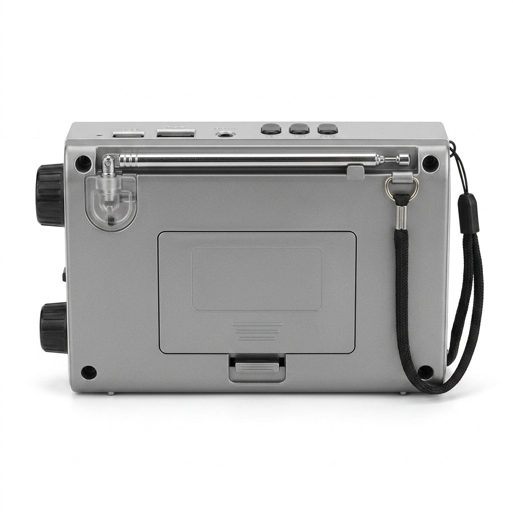 C-Radio Con Reloj Meimer / M-572