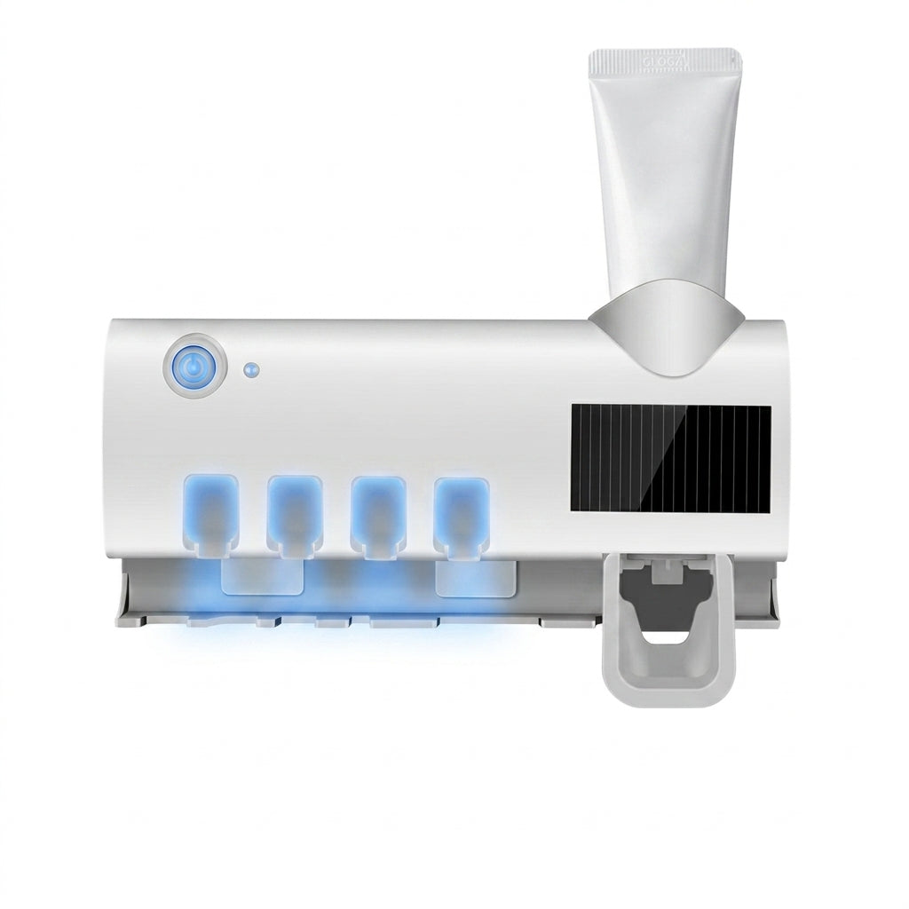Dispensador Esterilizador De Cepillos De Dientes UV