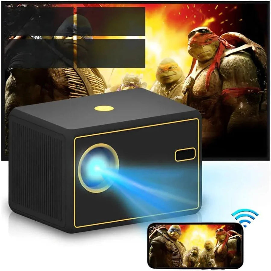 Proyector Android Y7 5000 Lúmenes | Enfoque Electrónico | Zoom Ajustable
