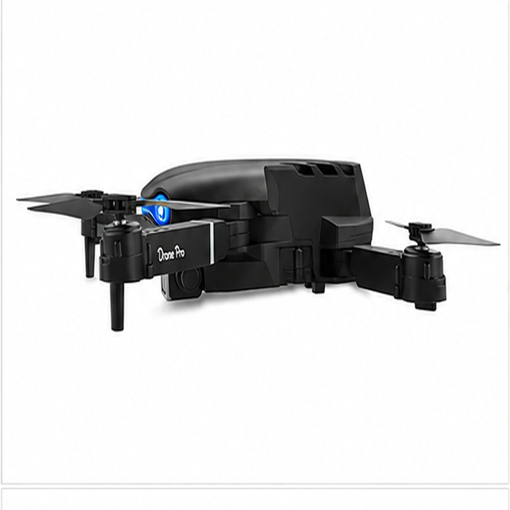 Drone Plegable con Cámara Frontal + Control Remoto y Luces LED